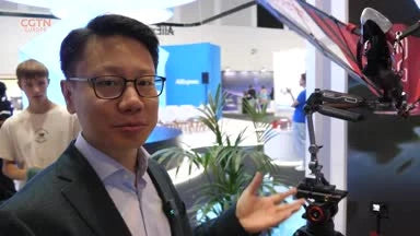 CGTN Europe covering EAGLE X